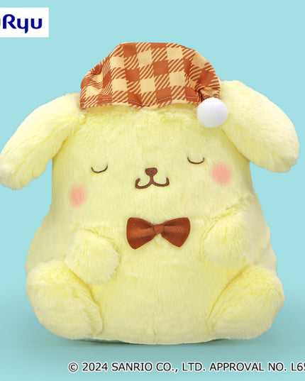 Sanrio - PomPom Purin Sleeping Plush (FURYU)