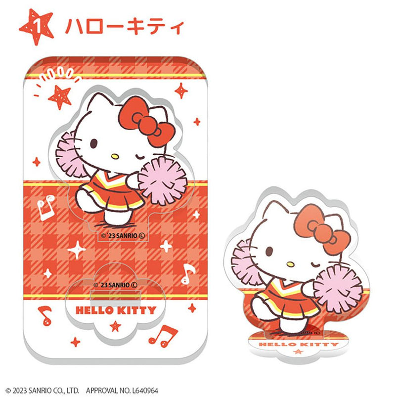 Sanrio Characters Cheering Together! Acrylic Stand and Gum Blind Bag (FTOYS)