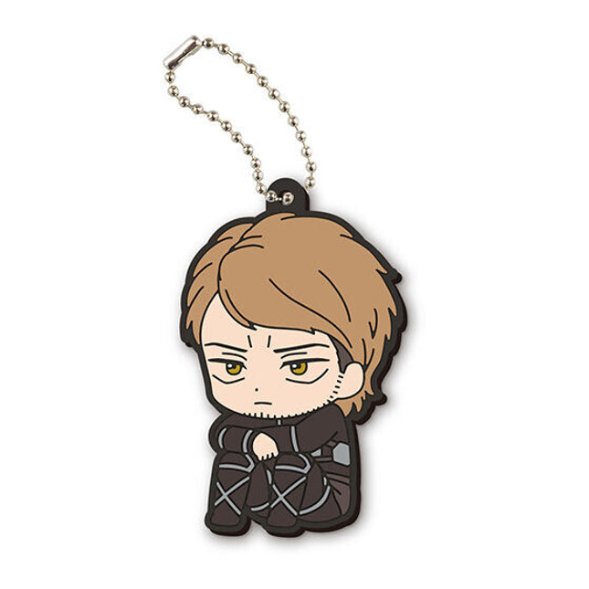 Attack on Titan: The Final Season - Machibouke Capsule Rubber Keychains (Select Character) (BANDAI)
