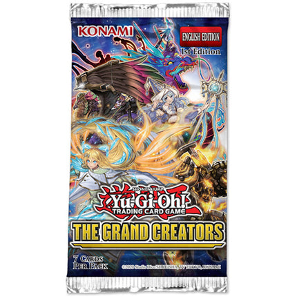 Yu-Gi-Oh! TCG - The Grand Creator SINGLE booster (7 cards)