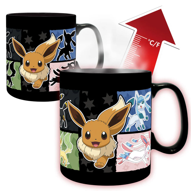 Pokemon - Eevee 460ml Heat Change Mug (ABYSTYLE)
