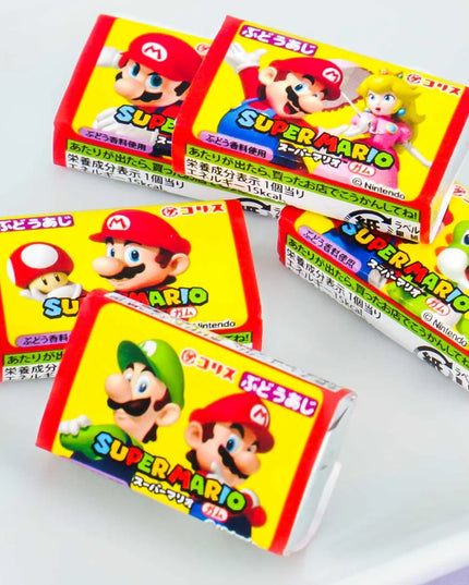 Super Mario Grape Gum 6g (CORIS)