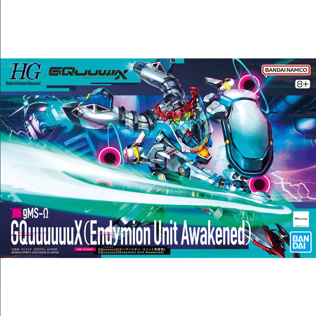 1/144 HG GQuuuuuuX (Endymion Unit Awakened) Gundam Model Kit (BANDAI)