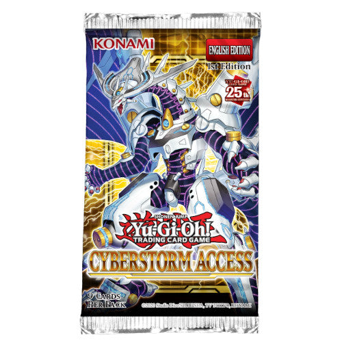 Yu-Gi-Oh TCG - Cyberstorm Access Booster Pack SINGLE