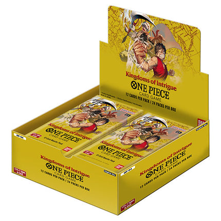 One Piece TCG  - Kingdoms of Intrigue Booster Box (24 Packs)