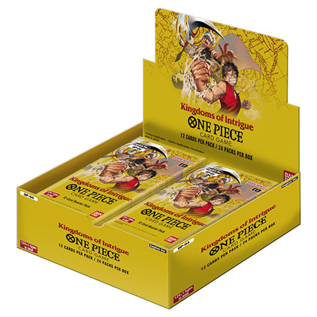 One Piece TCG  - Kingdoms of Intrigue Booster Box (24 Packs)