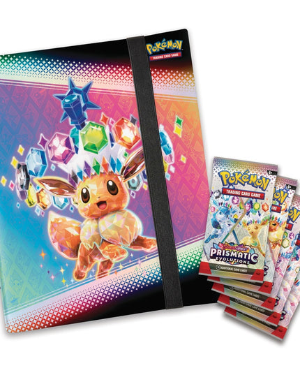 IN STORE ONLY - RELEASE 17th JAN 25: Pokémon TCG - Scarlet & Violet Prismatic Evolutions Binder Collection