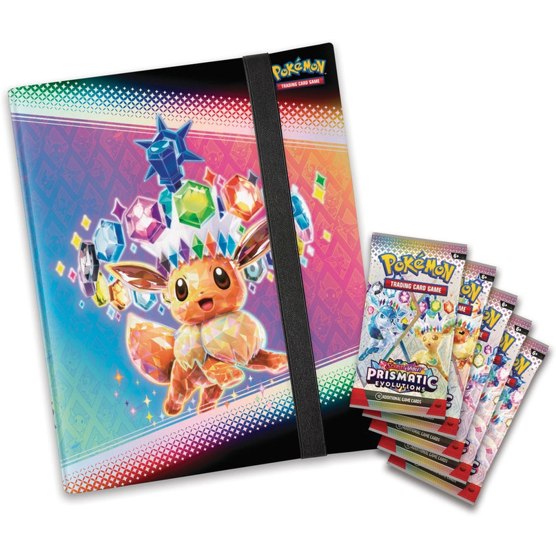 IN STORE ONLY - RELEASE 17th JAN 25: Pokémon TCG - Scarlet & Violet Prismatic Evolutions Binder Collection