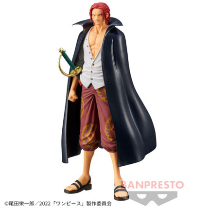One Piece - Shanks DXF Grandline Men "FILM RED" PVC Statue (BANPRESTO)