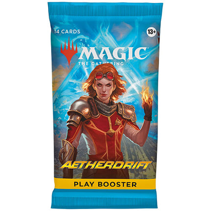 RELEASE 14th FEB 2025: Magic: The Gathering - Aetherdrift Play Booster SINGLE