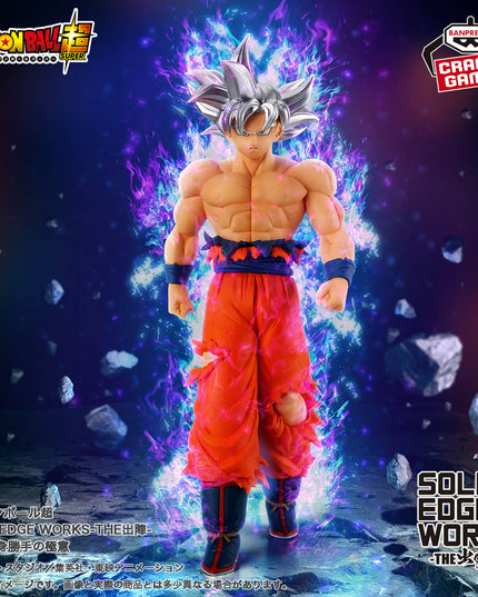 Dragon Ball Super - SOLID EDGE WORKS - THE Deploy - Son Goku Ultra Instinct Figure 20cm (BANPRESTO)