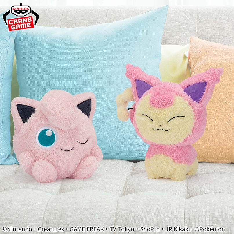 Pokemon - Jigglypuff Fluffy Plush 18cm (BANPRESTO)