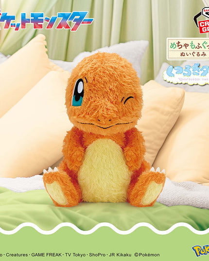 Pokemon - Charmander Mechamofugu Relaxing Time Fuzzy Plush 31cm (BANPRESTO)