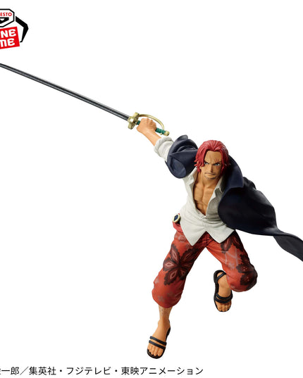 One Piece - BATTLE RECORD COLLECTION - SHANKS - Figure 17cm (BANPRESTO)