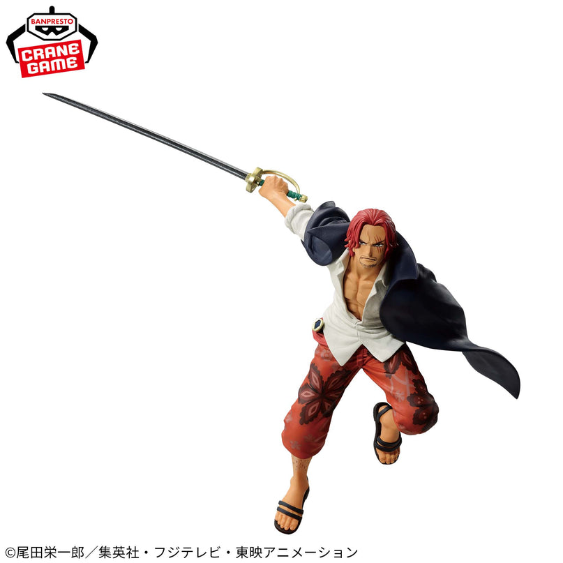 One Piece - BATTLE RECORD COLLECTION - SHANKS - Figure 17cm (BANPRESTO)