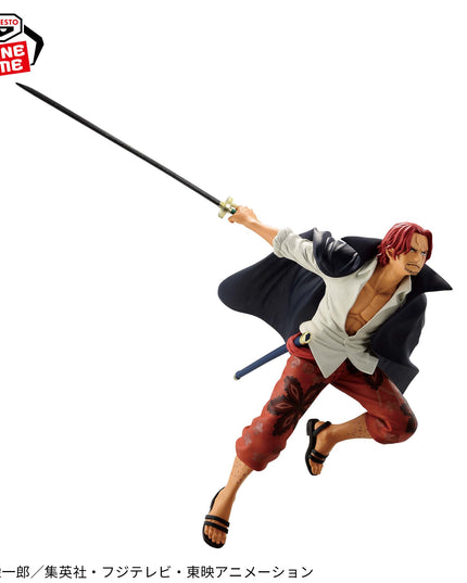 One Piece - BATTLE RECORD COLLECTION - SHANKS - Figure 17cm (BANPRESTO)