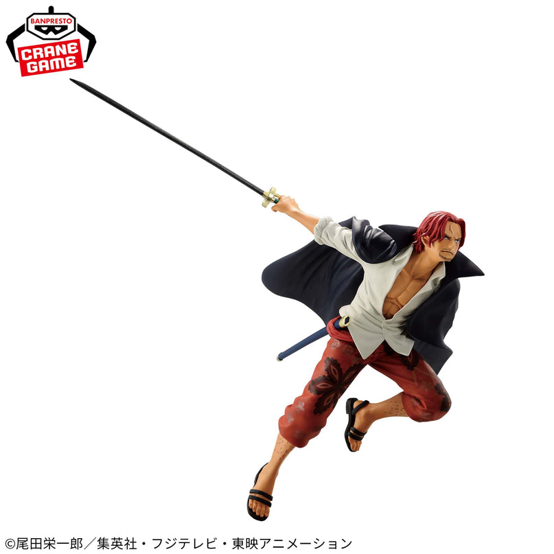 One Piece - BATTLE RECORD COLLECTION - SHANKS - Figure 17cm (BANPRESTO)