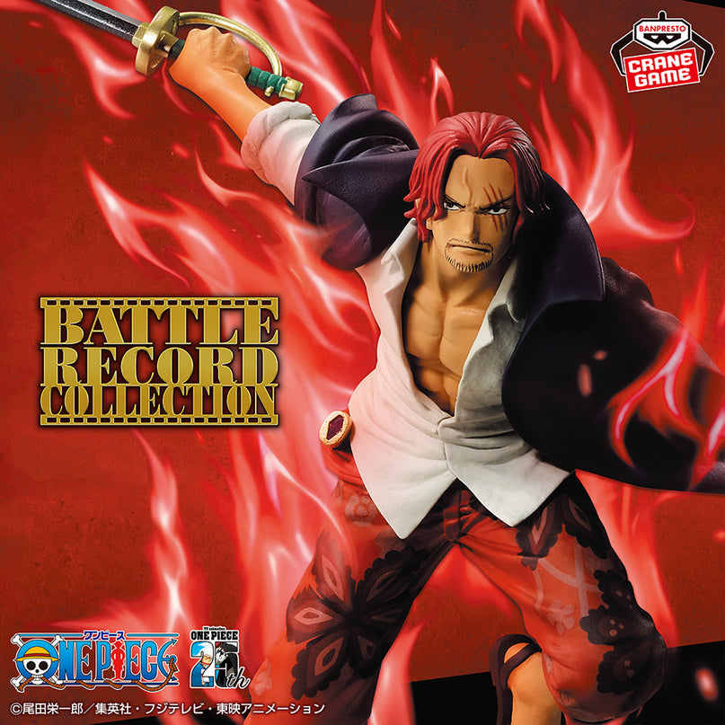 One Piece - BATTLE RECORD COLLECTION - SHANKS - Figure 17cm (BANPRESTO)