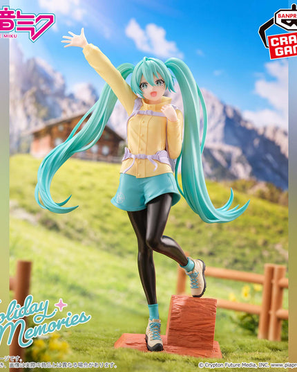 Hatsune Miku - Holiday Memories - Mountain Climbing Figure 20cm (BANPRESTO)