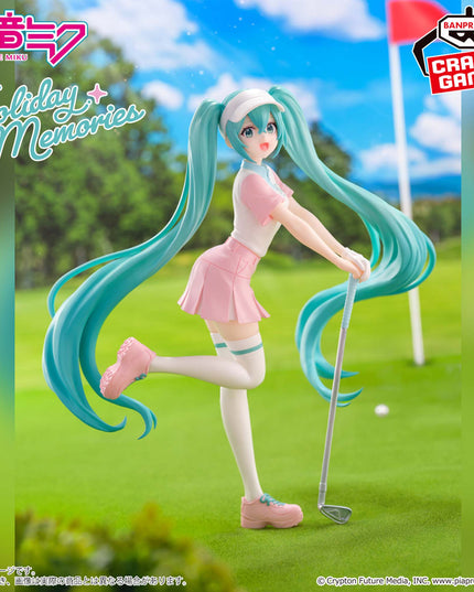 Hatsune Miku - Holiday Memories - Golf 20cm (BANPRESTO)