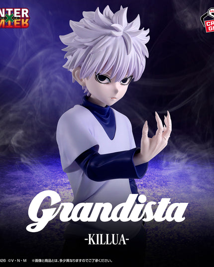 Hunter X Hunter - Killua Grandista Figure 25cm (BANPRESTO)