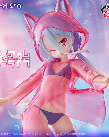 No Game No Life - Shiro Espresto Glittery Raincoat Figure 20cm (BANPRESTO)