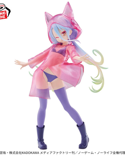 No Game No Life - Shiro Espresto Glittery Raincoat Figure 20cm (BANPRESTO)