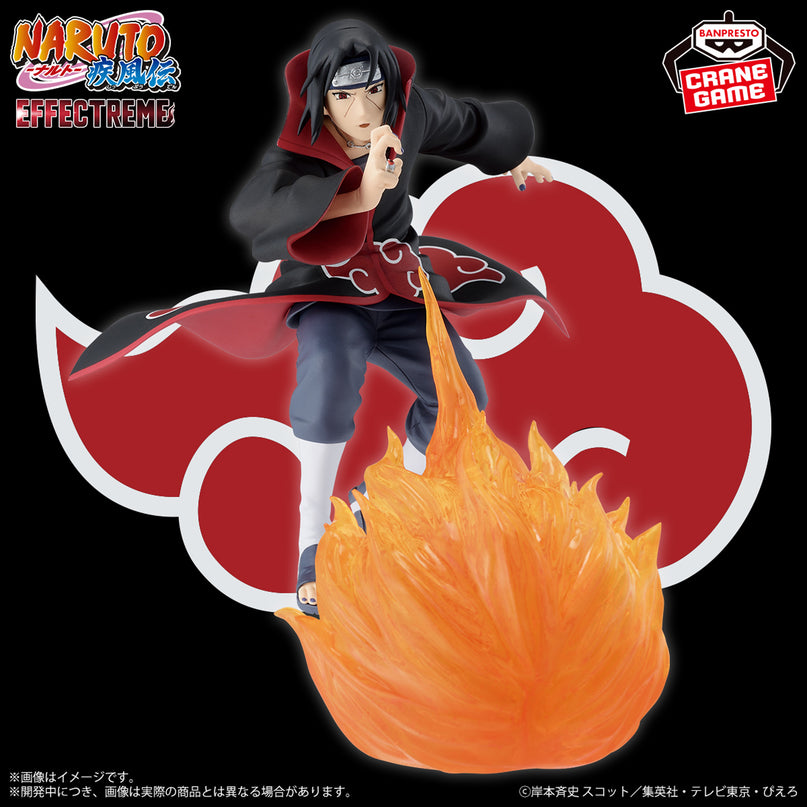 Naruto Shippuden - Itachi Uchiha II - Akatsuki Effectreme Figure 13cm (BANPRESTO)