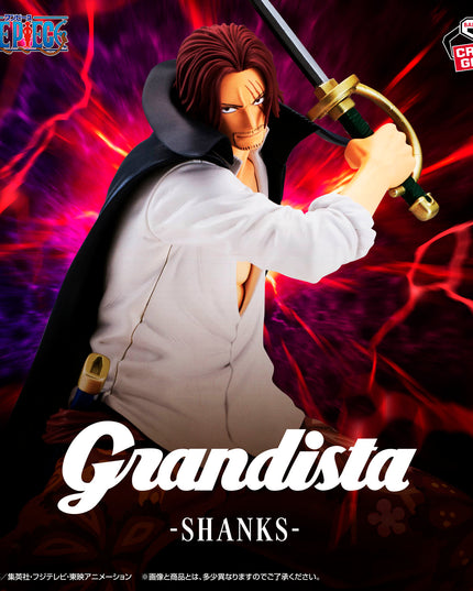 One Piece - Shanks Grandista Figure 22cm (BANPRESTO)