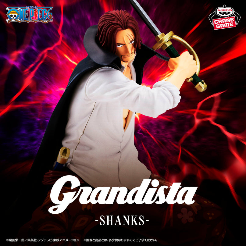 One Piece - Shanks Grandista Figure 22cm (BANPRESTO)