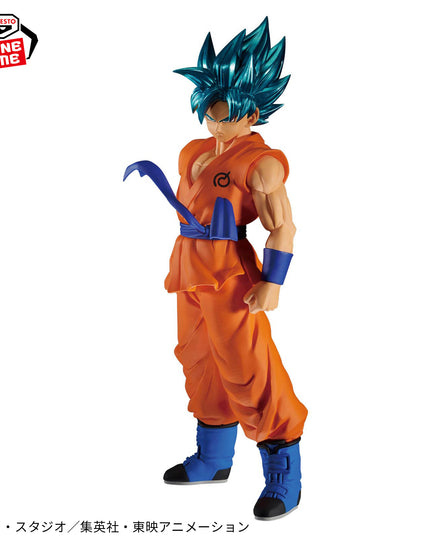Dragon Ball Super - Son Goku Super Saiyan Blue - Blood of the Saiyans Figure 18cm (BANPRESTO)