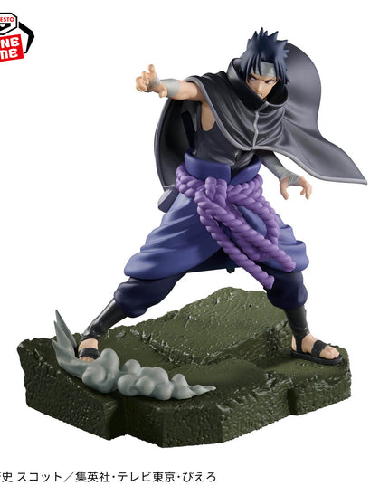 Naruto Shippuden - Uchiha Sasuke - Combination Battle Figure 15cm (BANPRESTO)