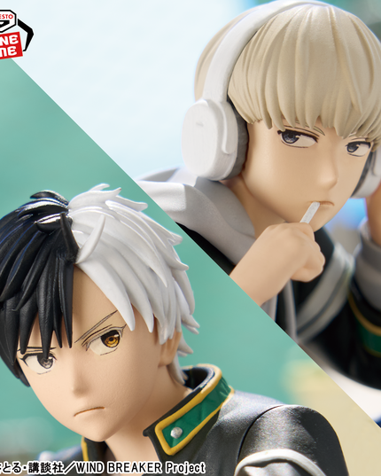 Wind Breaker - Kaji Ren Chatting Time! Figure 9cm (BANPRESTO)