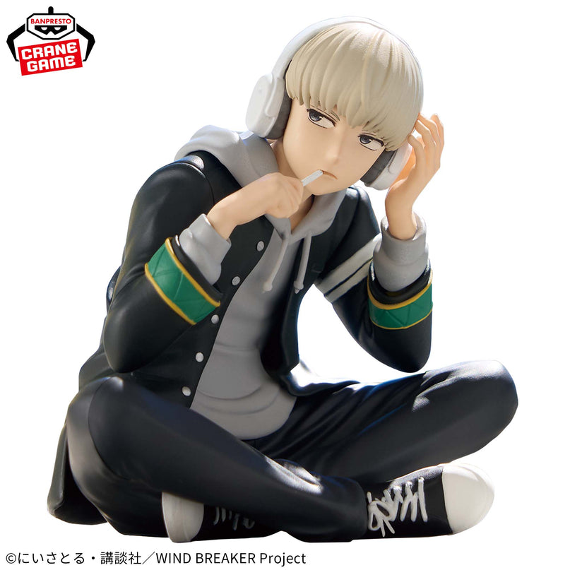 Wind Breaker - Kaji Ren Chatting Time! Figure 9cm (BANPRESTO)