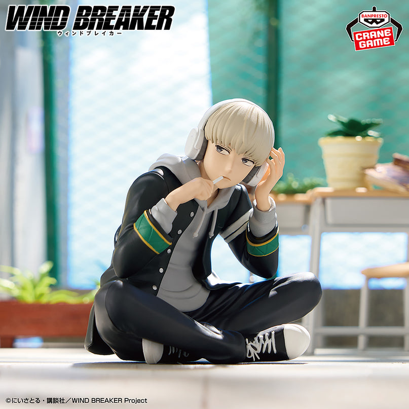 Wind Breaker - Kaji Ren Chatting Time! Figure 9cm (BANPRESTO)