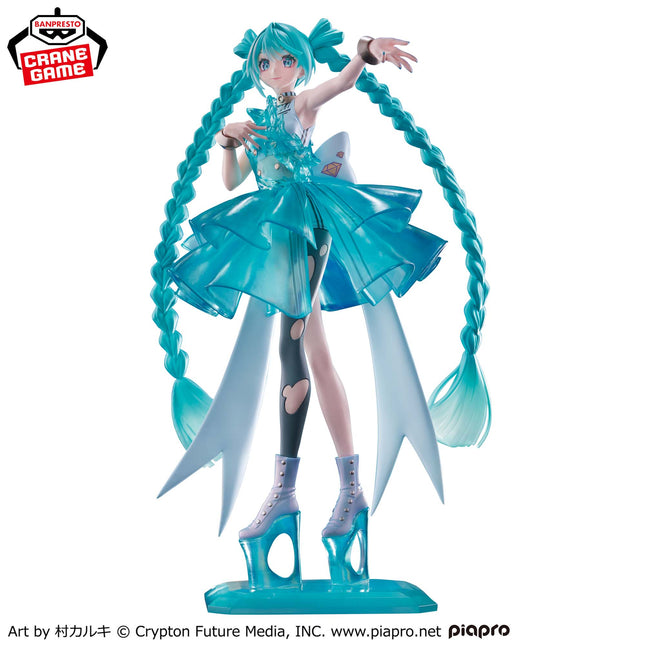 Hatsune Miku - BANPRESTO EVOLVE Clearluxe - EmeraldGem - Figure 28cm (BANPRESTO)