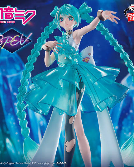 Hatsune Miku - BANPRESTO EVOLVE Clearluxe - EmeraldGem - Figure 28cm (BANPRESTO)