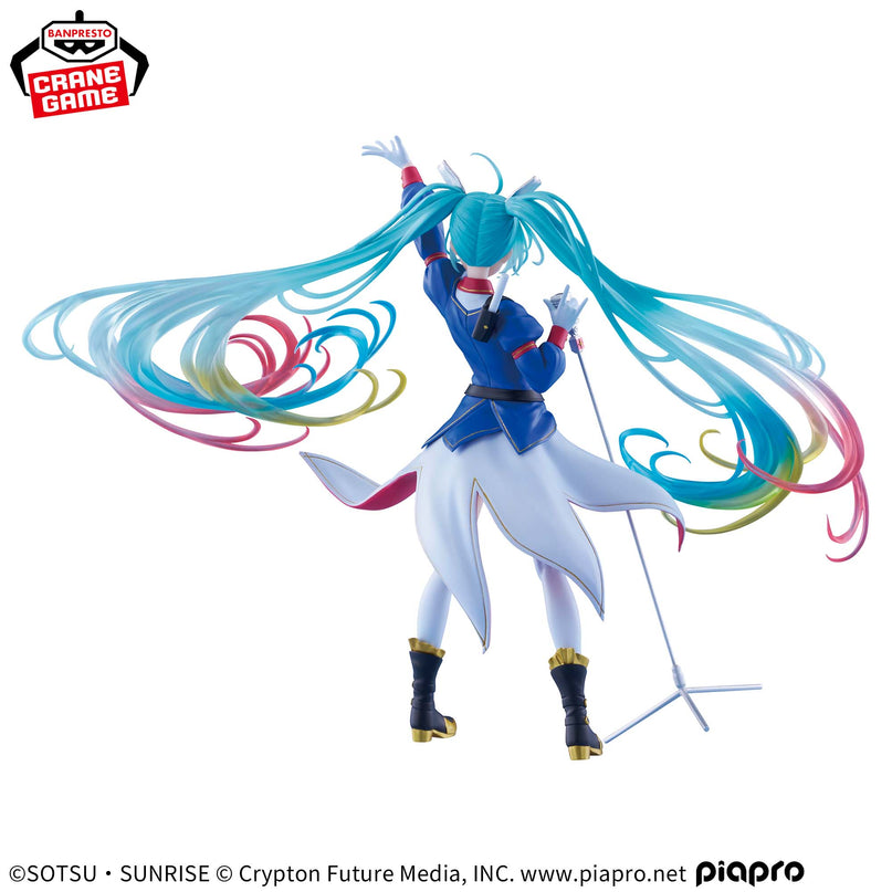 Gundam 45th Anniversary x Hatsune Miku BANPRESTO EVOLVE-GUNDAM Collaboration Figure (BANPRESTO)