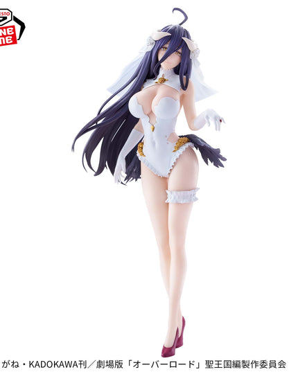 Overlord - Albedo Wedding Ver. GLITTER & GLAMOURS Figure 27cm (BANPRESTO)