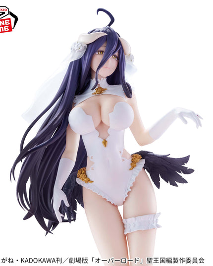 Overlord - Albedo Wedding Ver. GLITTER & GLAMOURS Figure 27cm (BANPRESTO)