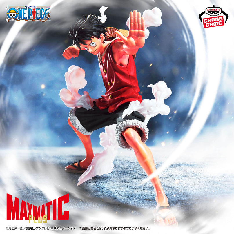 One Piece - Luffy D Monkey MAXIMATIC PLUS Figure 21cm (BANPRESTO)