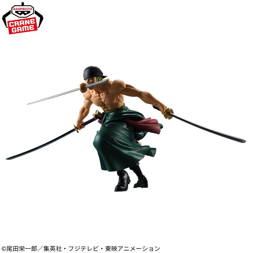One Piece - Roronoa Zoro GRANDISTA II Figure 19cm (BANPRESTO)