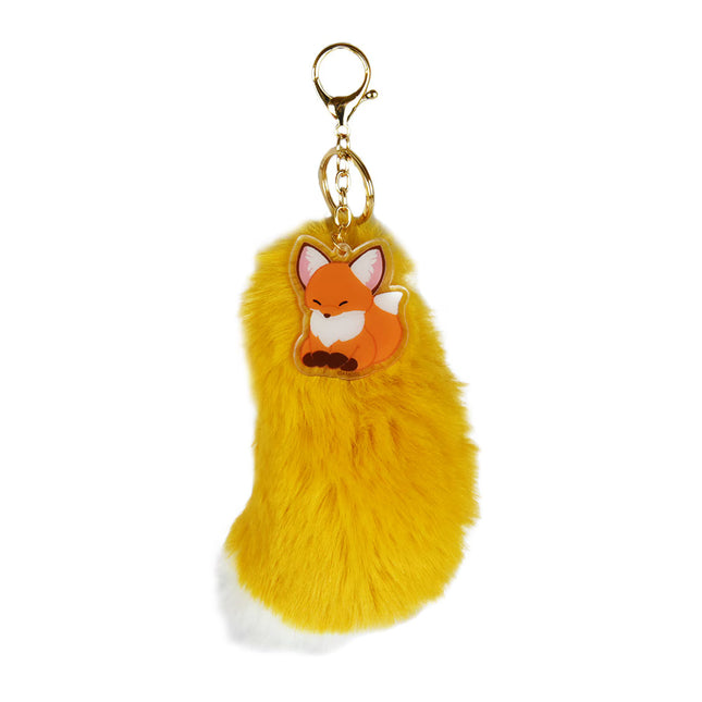 Amuse: Chokon to Kitsune Kinako Orange Fox Tail Charm 15cm (AMUSE)