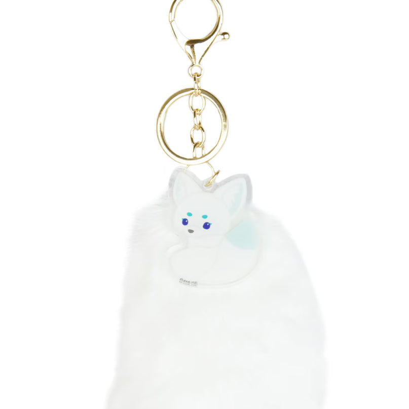 Amuse: Chokon to Kitsune Shirayuki White Fox Tail Charm 15cm (AMUSE)
