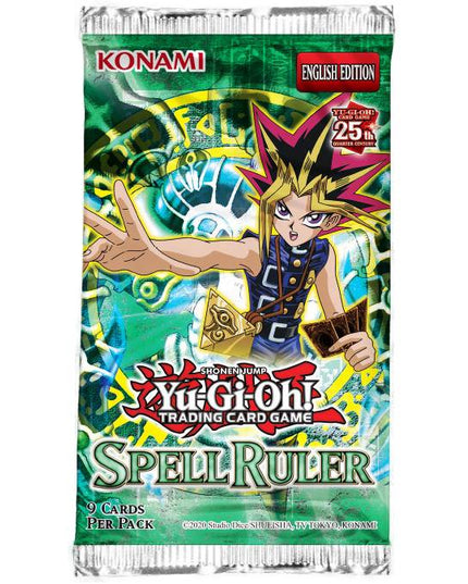 Yu-Gi-Oh! TCG - Spell Ruler Single Booster Pack (9 Cards)