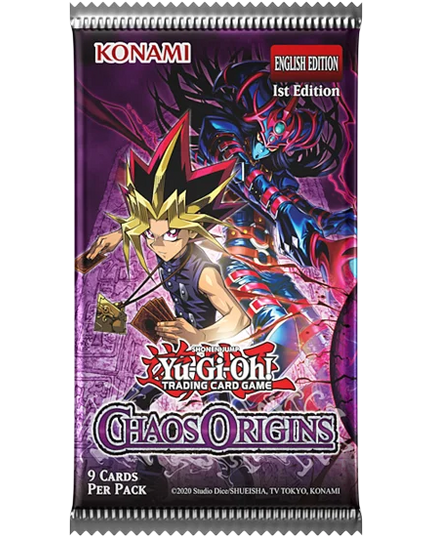RELEASE  2nd JULY 2026: Yu-Gi-Oh! TCG: Chaos Origins - Booster Packs
