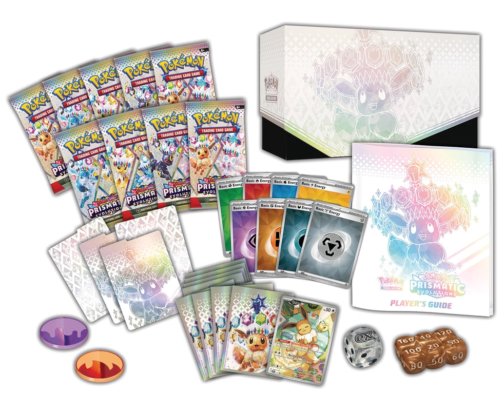 SOLD OUT - CHECK INFO - Pokemon TCG - Scarlet & Violet 8.5 Prismatic Evolution Elite Trainer Box *INSTORE ONLY*