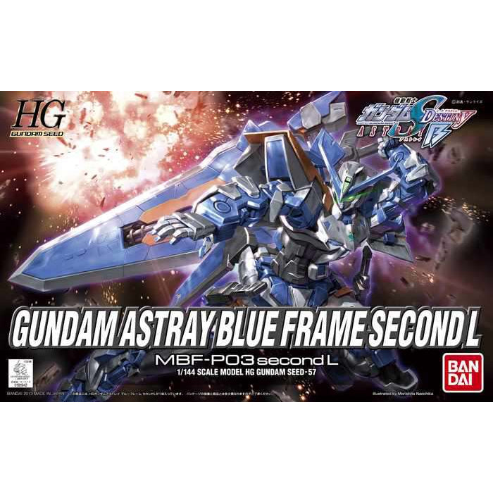 1/144 HG Astray Blu Frame Secnd L Gundam Model Kit (BANDAI)