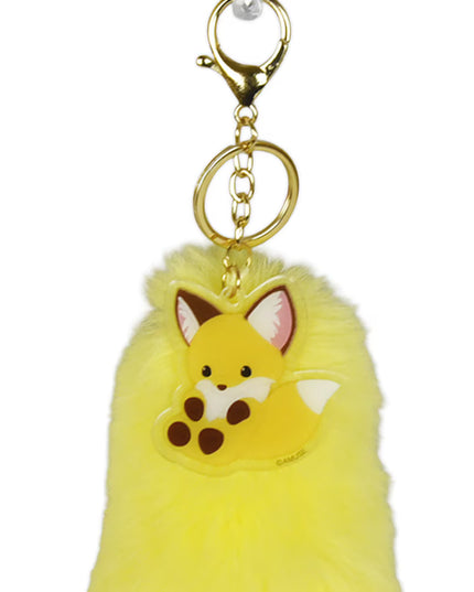 Amuse: Chokon to Kitsune Konpeito Yellow Fox Tail Charm 15cm (AMUSE)