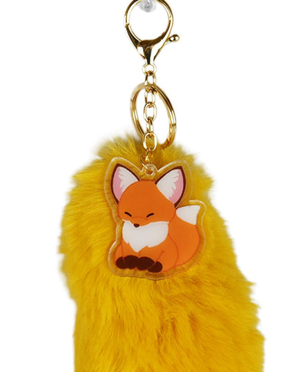 Amuse: Chokon to Kitsune Kinako Orange Fox Tail Charm 15cm (AMUSE)